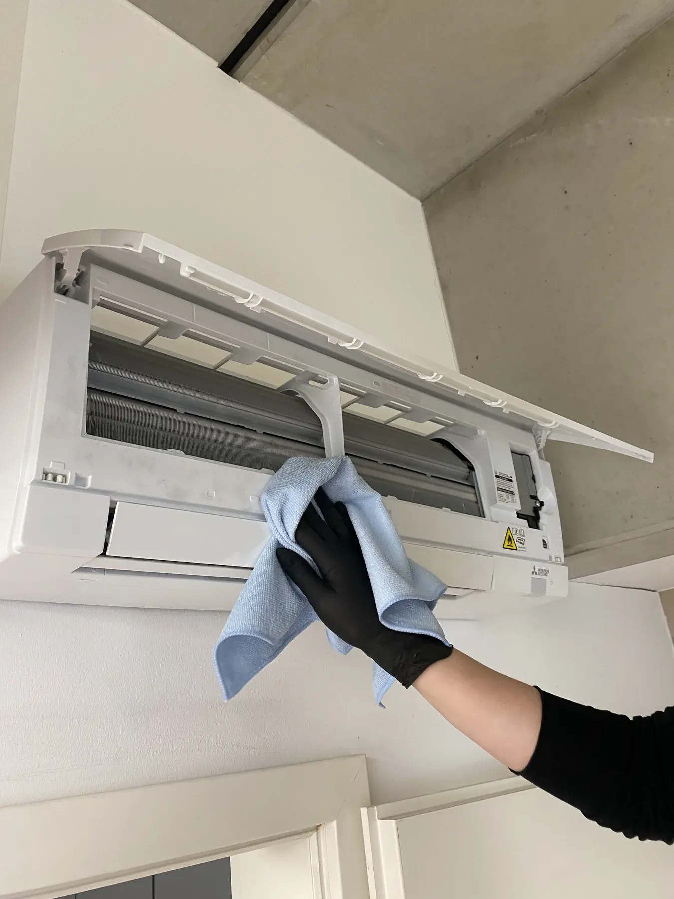 Hygienische Reinigung einer Lüftungsanlage