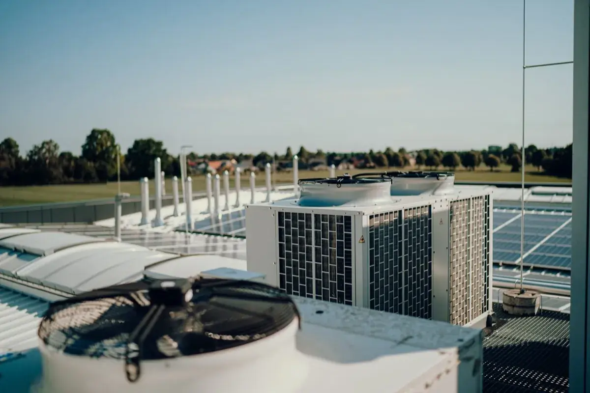 Klimaanlage auf Dach