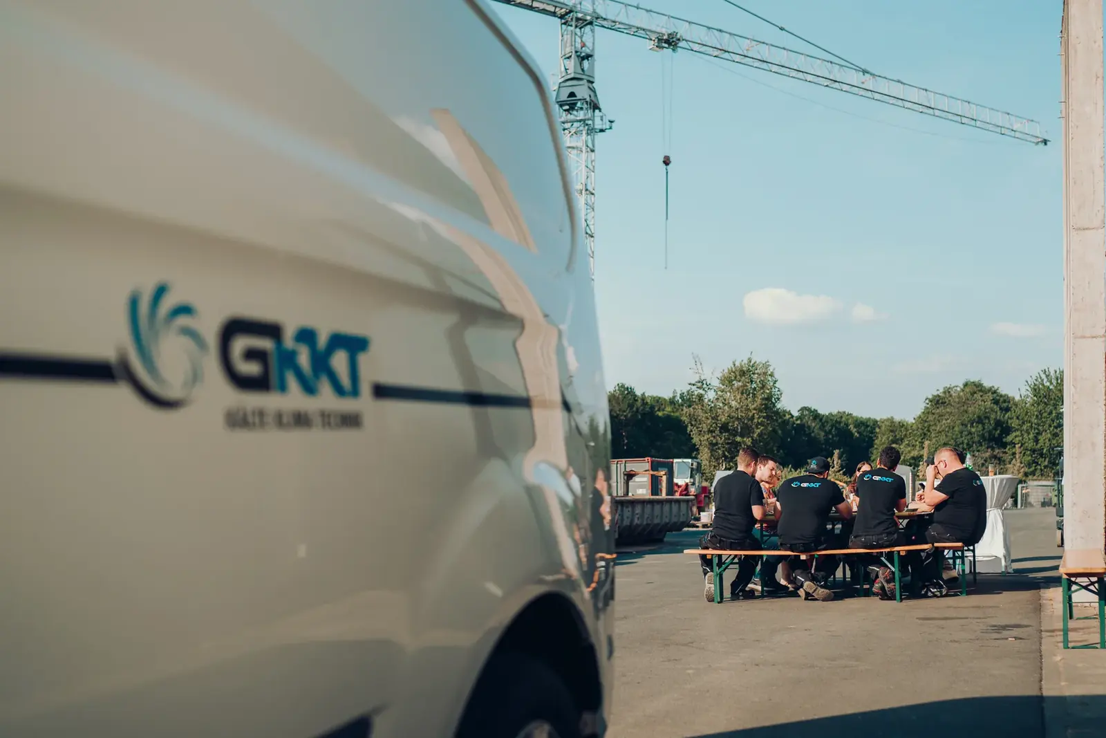 Techniker bei der Arbeit